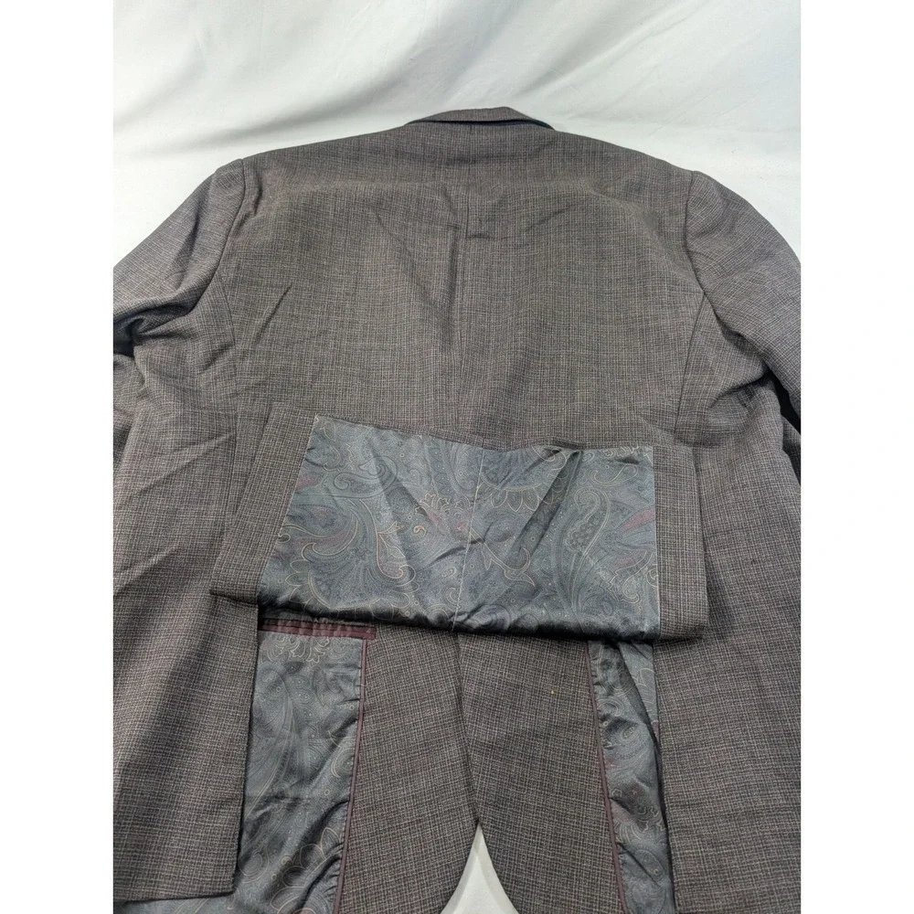 Jos. A. Bank 1905 100% Unstructured Blazer Coat Sports Suit Jacket Gray 46R 48